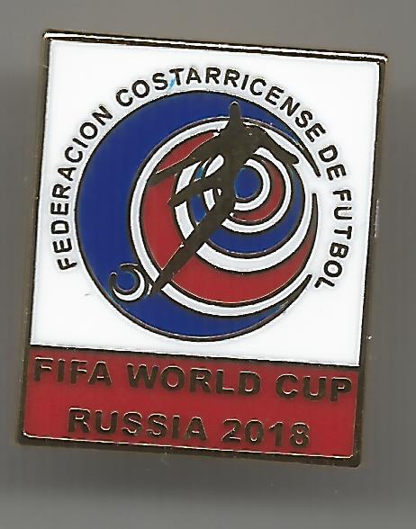 Pin Costa Rica Russland 2018 rot
